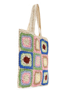 Women's Multicolored Knitted Shoulder Bag | Derimod
