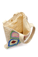 Women's Multicolored Knitted Shoulder Bag | Derimod