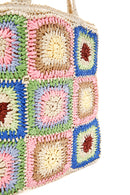 Women's Multicolored Knitted Shoulder Bag | Derimod