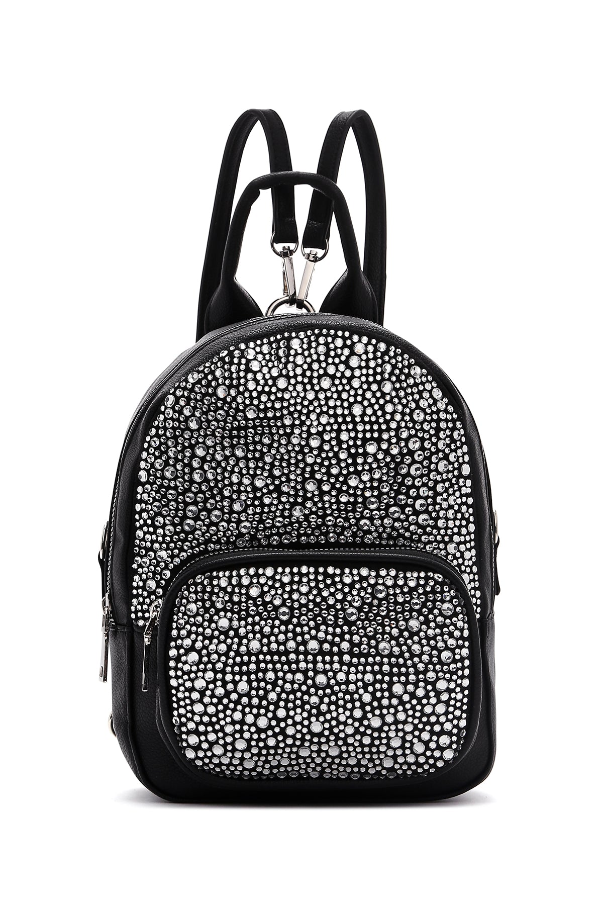 Women's Black Stone Backpack 23SBD2540TS | Derimod