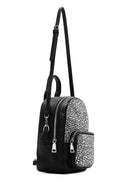 Women's Black Stone Backpack | Derimod
