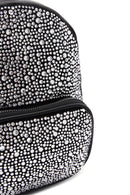 Women's Black Stone Backpack | Derimod