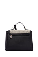 Women's Black Straw Handbag | Derimod