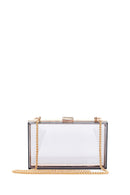 Women's Gray Transparent Portfolio Bag | Derimod