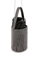 Women's Black Stone Handbag | Derimod