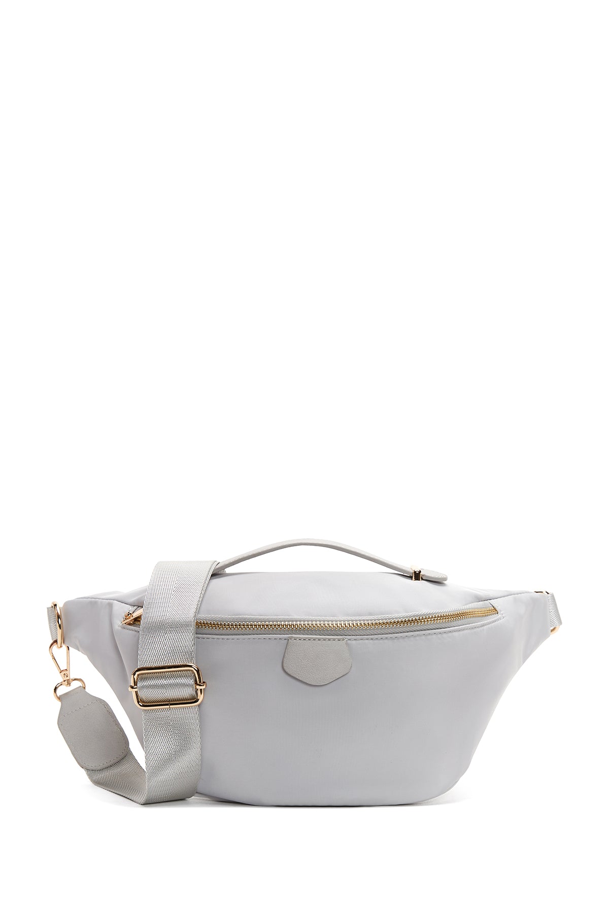 Women's Gray Waist Bag 23SBD27116F | Derimod