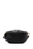 Women's Black Waist Bag | Derimod