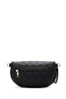 Women's Black Waist Bag | Derimod