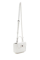 Women's White Crocodile Handbag | Derimod