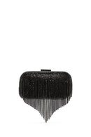 Women's Black Stone Portfolio Bag | Derimod