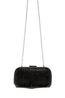 Women's Black Stone Portfolio Bag | Derimod