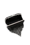 Women's Black Stone Portfolio Bag | Derimod