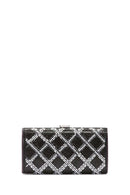 Kadın Siyah Taşlı Portföy Çanta | Derimod