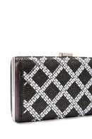 Kadın Siyah Taşlı Portföy Çanta | Derimod