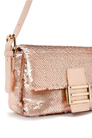 Women's Pink Sequin Shoulder Bag | Derimod