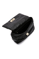 Kadın Siyah Kapitone Çapraz Çanta | Derimod