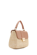 Kadın Bej Hasır El Çantası | Derimod
