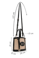 Women's Black Straw Shoulder Bag | Derimod
