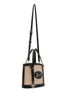 Women's Black Straw Shoulder Bag | Derimod