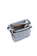 Women's Blue Quilted Handbag | Derimod