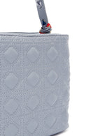 Women's Blue Quilted Handbag | Derimod