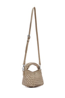 Kadın Altın Örgülü El Çantası | Derimod