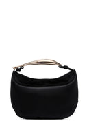 Women's Black Braided Handbag | Derimod