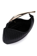 Women's Black Braided Handbag | Derimod