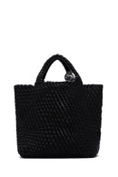 Women's Black Braided Shoulder Bag | Derimod