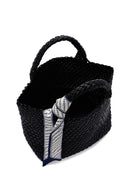 Women's Black Braided Shoulder Bag | Derimod