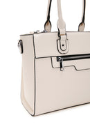 Women's Beige Classic Shoulder Bag | Derimod
