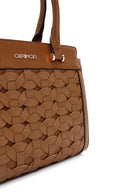 Women's Tan Classic Handbag | Derimod
