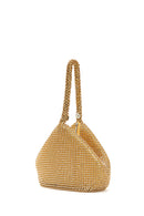 Women's Gold Stone Handbag | Derimod