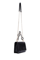 Women's Black Crocodile Handbag | Derimod