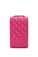 Women's Pink Quilted Mini Crossbody Bag | Derimod