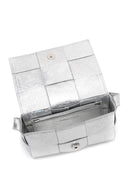 Kadın Gümüş Metalik Çapraz Çanta | Derimod