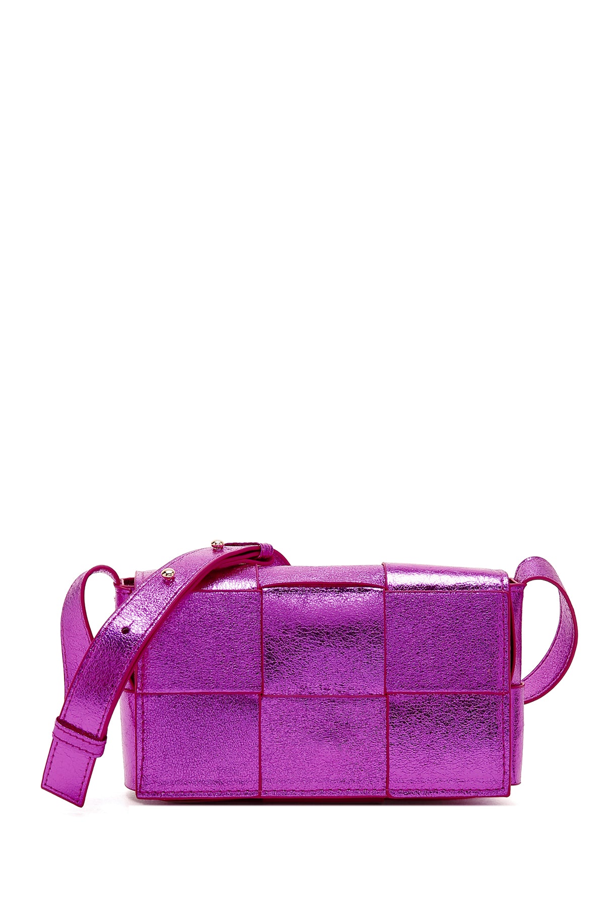 Kadın Pembe Metalik Çapraz Çanta 23SBD292532 | Derimod