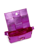 Kadın Pembe Metalik Çapraz Çanta | Derimod