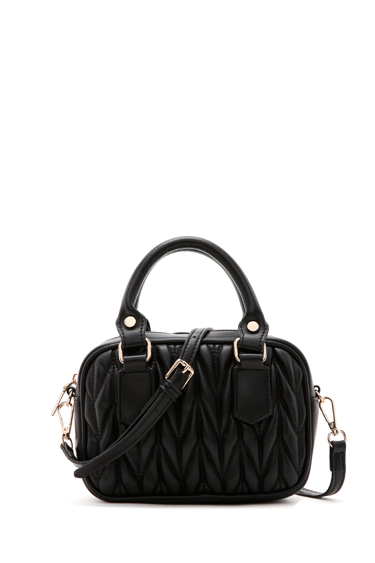 Women's Black Quilted Crossbody Bag 23SBD2933KP | Derimod