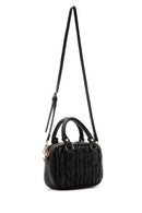Women's Black Quilted Crossbody Bag | Derimod