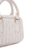 Women's Beige Quilted Crossbody Bag | Derimod