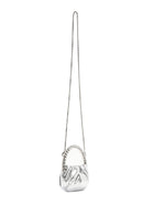 Kadın Gümüş Taşlı El Çantası | Derimod