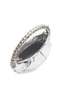 Kadın Gümüş Taşlı El Çantası | Derimod