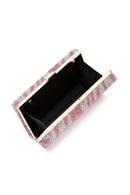 Kadın Pembe Taşlı El Çantası | Derimod