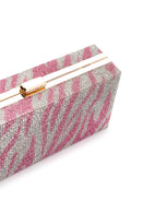 Kadın Pembe Taşlı El Çantası | Derimod