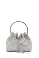 Women's Silver Stone Handbag | Derimod