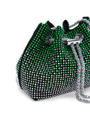 Kadın Yeşil Taşlı El Çantası | Derimod