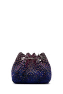 Kadın Mavi Taşlı El Çantası | Derimod