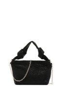 Women's Black Stone Handbag | Derimod