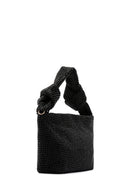 Women's Black Stone Handbag | Derimod